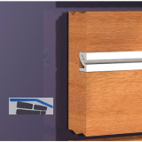 ALU-STYLE Wall Sys Zwischenprofil zum Einlassen Aluminium