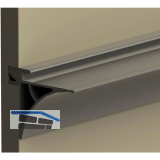 ALU-STYLE Wall Sys Glastablartr�ger Aluminium