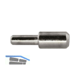 Steckbodentr�ger Mini, Bohr � 3 mm, Stahl vernickelt, VPE 1000 ST