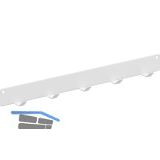 VS ADD Hook Allzweckhakenleiste 5-fach 432 mm seitlich Wei�