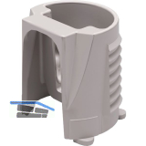 Einbohrteil Kalipso, Kunststoff lichtgrau
