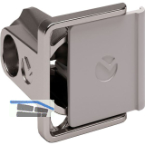 Schraubbodentr�ger Kalipso, Zamak vernickelt