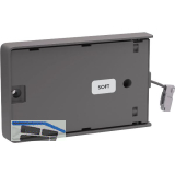 Bremsklappenhalter KIARO EASY SOFT mit Seil, Kunststoff grau