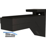 Tablar-Klemmtr�ger Kalabrone, Materialst�rke 8-30 mm, Zinkdruckguss schwarz matt