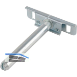 Tablartr�ger Nova 20, Tablarst�rke 24 mm, Bohrtiefe 114 mm, Stahl glanzverzinkt