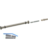 GRIMME Glastablartr�ger Verona-Mauermontage 200 x �12 mm,Stahl Edelstahl Effekt