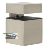 CONFURN Tablarklemmtr�ger Jonas, Materialst�rke 4-17 mm, Zamak edelstahlfarbig