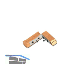 Verbindungswinkel massiv, Materialst�rke 4.5 mm, Stahl verzinkt