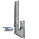 Konsole Sitzbank klappbar, Tragkraft 250 kg, Stahl feuerverzinkt