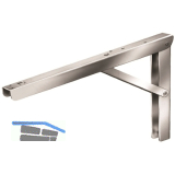 Konsole Vario klappbar/verstellbar, H�he 200 mm, Tiefe 300 mm, Stahl verzinkt