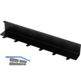 Linero MosaiQ Hakenleiste 6 Haken Stahl schwarz