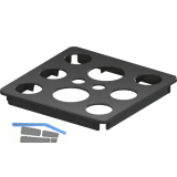 VS ADD Box-M Deckel gelocht 1x1 Lava