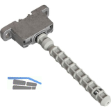 Tablartr�ger Triade Pro Mini, Tablarst�rke ab 25 mm,Bohrtiefe 155 mm,Zamak/Stahl