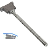 Tablartr�ger Triade Pro XXL, Tablarst�rke ab 40 mm, Bohrtiefe 290 mm,Zamak/Stahl