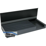 Linero MosaiQ Messerhalter Stahl schwarz