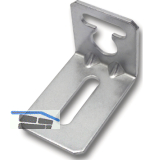 POHL Winkel-Schrankaufh�nger, 51 x 36 x 34 x 2, Stahl verzinkt