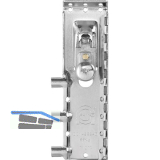 CAMAR Schrankaufh�nger 816AS rechts, H 12 mm, T 10 mm, Stahl verzinkt/Zamak