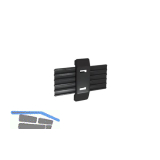 CAMAR Endst�ck 821/20 zu Anwendungsschiene, Kunststoff schwarz