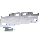 ITALIANA FERRAMENTA Montageplatte WP13 Links + Rechts zu Schrankaufh�nger