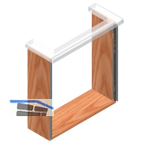 Herd-Hitzeschild, L�nge 600, Seitenwandst�rke 16 mm, Stahl silber