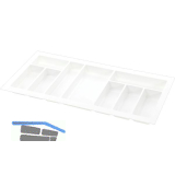 AGOFORM Besteckeinsatz Classico 450/90 Kunststoff Wei�