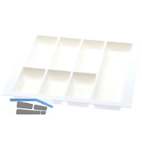 AGOFORM Besteckeinsatz Classico 500/55 Kunststoff Wei�