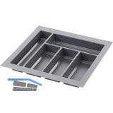 AGOFORM Besteckeinsatz Classico 450/50 Kunststoff Schiefergrau