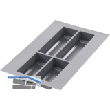 AGOFORM Besteckeinsatz Classico 500/35 Kunststoff Schiefergrau