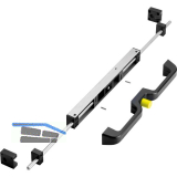 ACCURIDE Handgriff-Set mit Drucktastenverschluss, 120 N, Stahl/Kunststoff