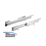 HETTICH Systema Top 2000 Quadro Duplex 25 Garnitur, Einbautiefe 730 mm