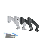 HETTICH Systema Top 2000 Blendenst�tzen verstellbar, Stahl schwarz