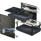 HETTICH Systema Top 2000 Schnellmontage-Set Sil Sys,Voll-/�berauszug, ET530,schw