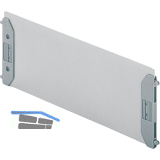 HETTICH Systema Top 2000 Fachteiler, Format A5, Ma� X 220 mm, Stahl Alu-Finish