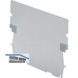 HETTICH Systema Top 2000 Schwenkst�tze, Format A4 quer, Stahl Alu-Finish