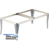 HETTICH Systema Top 2000 H�ngerahmen, EB 392 mm, ET 530 mm, Alu- Finish