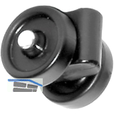 HETTICH Lenkrolle weiche B�den, Kunststoff schwarz