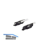 HETTICH Systema Top 2000 Selbsteinzugsgeh�use SC SilSys, Ma� X = 22 mm