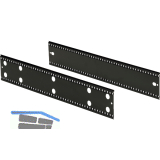 HETTICH Systema Top 2000 Orgaline, Au�enbreite 736 mm, Stahl schwarz