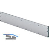 HETTICH Systema Top 2000 Trennwand, Stahl Alu-Finish