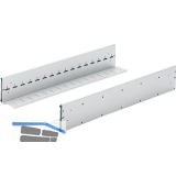 HETTICH Systema Top 2000 Karteibahn, Schrankt. 600,Stahl Alu-Finish