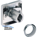 HETTICH PRESTIGE 2000 Zylinder-Kastenschloss Lade Z23, Dornma� 20, �18, vern.