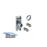 HETTICH PRESTIGE 2000 Zyl.-Schubstangenschloss Z23, rechts, �18,Stahl vernickelt