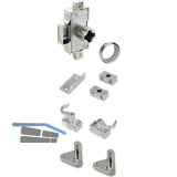 HETTICH PRESTIGE 2000 Zyl.-Drehstangenschloss Z23 Set, Dornma� 25, L20, vern.