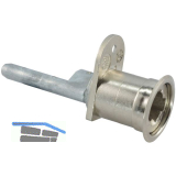 HETTICH PRESTIGE 2000 Hebelzylinderschloss, �18, Zinkdruckguss vernickelt