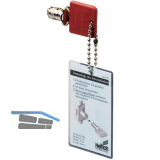 HETTICH PRESTIGE 2000 Demontageschl�ssel, Messing/Kunststoff rot