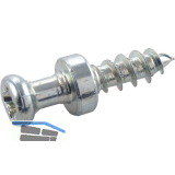 HETTICH VB 35/36 Einschraubd�bel+Direktgewinde, Bohr �3, Spannma� 6.7 verzinkt