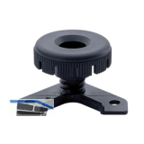 HETTICH Distanzhalter Verstellbar 15-25, Kunststoff schwarz