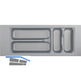 HETTICH OrgaTray 440 Besteckeinsatz T 441 - 520/Nennbreite 275 mm Silber