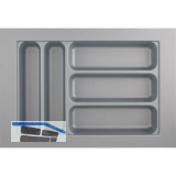 HETTICH OrgaTray 440 Besteckeinsatz T 441 - 520/Nennbreite 400 mm Silber