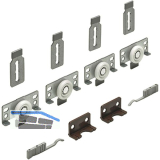 HETTICH SlideLine 56 Beschl�gegarnitur, TK 40 Kg, 2 t�rig